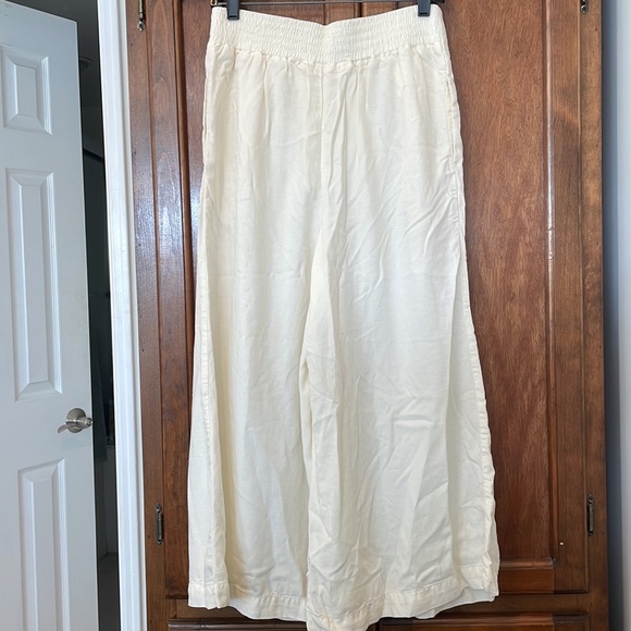 Anthropologie Oceanside Cropped wideleg pants - Picture 8 of 11